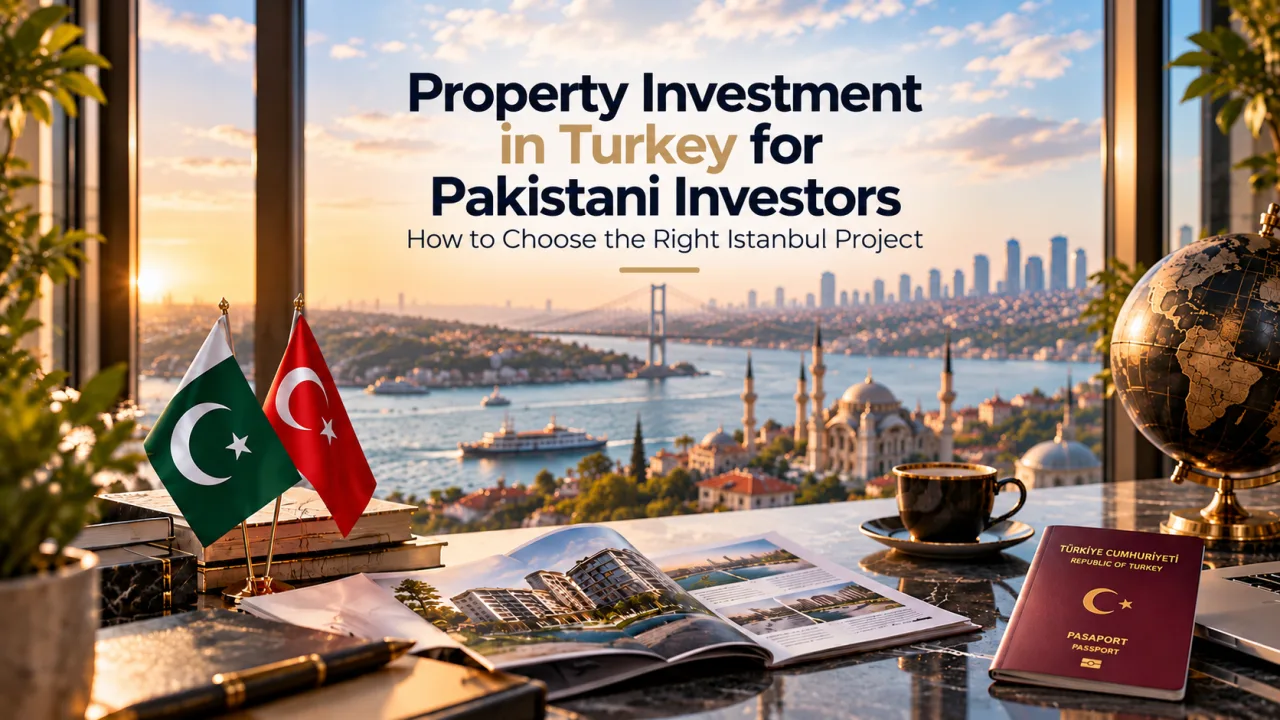 Property Investment in Turkey for Pakistani Investors: How to Choose the Right Istanbul Project