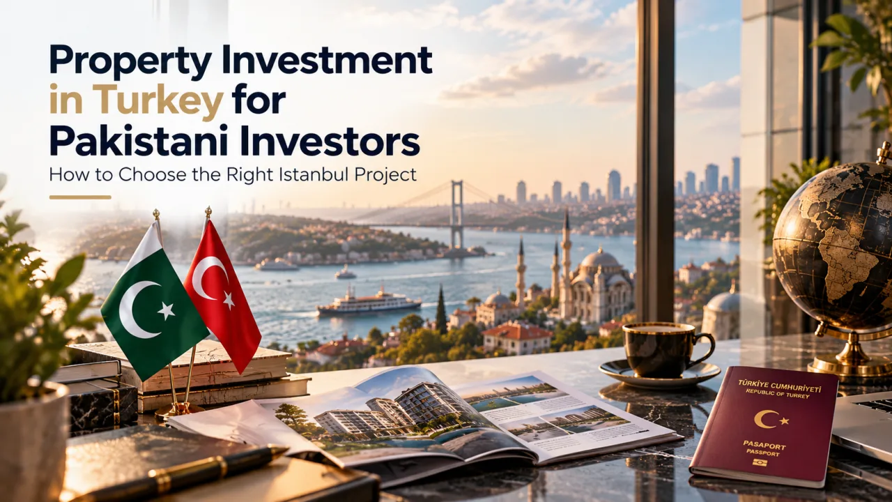 Property Investment in Turkey for Pakistani Investors: How to Choose the Right Istanbul Project