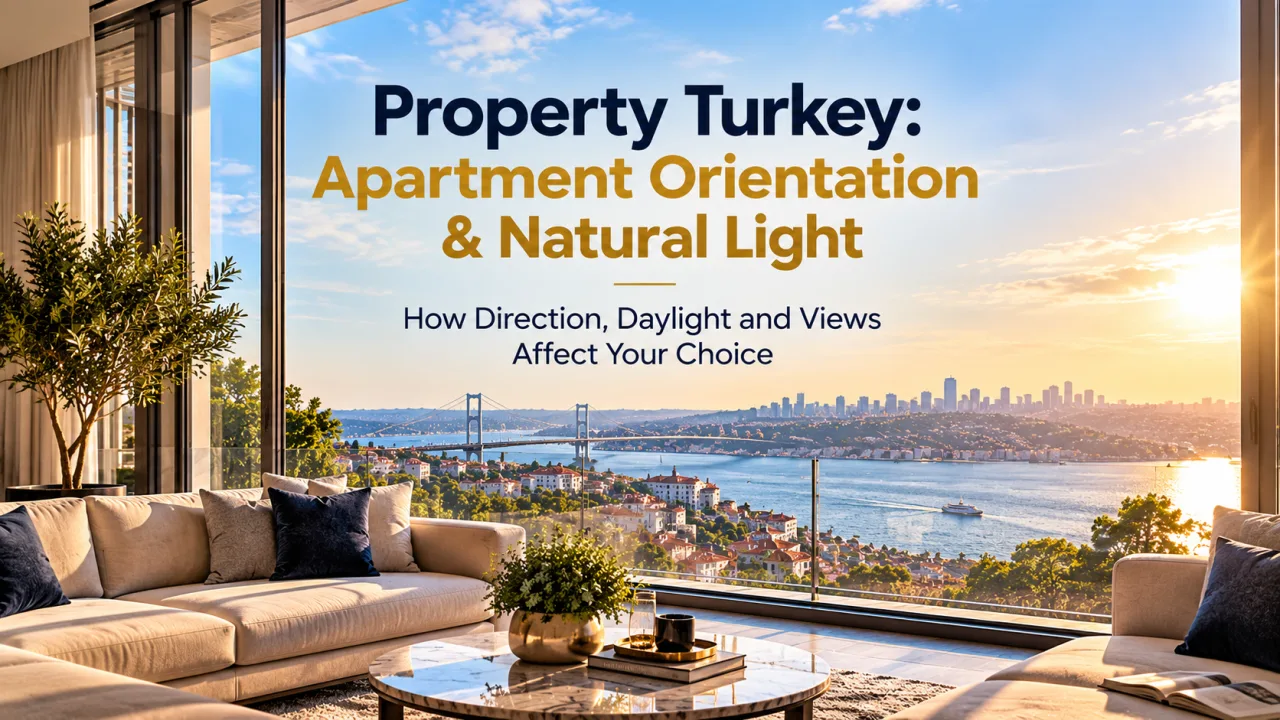 Property Turkey: How Apartment Orientation and Natural Light Affect Your Choice