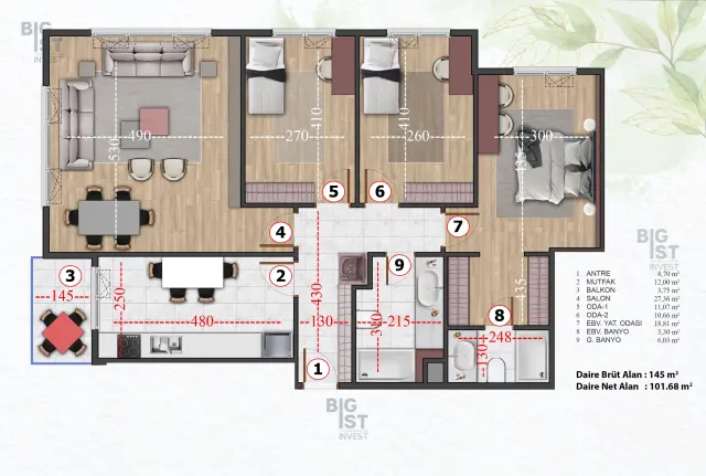 Gaziosmanpaşa Parkline Residences – Property for Sale in Istanbul — photo 4