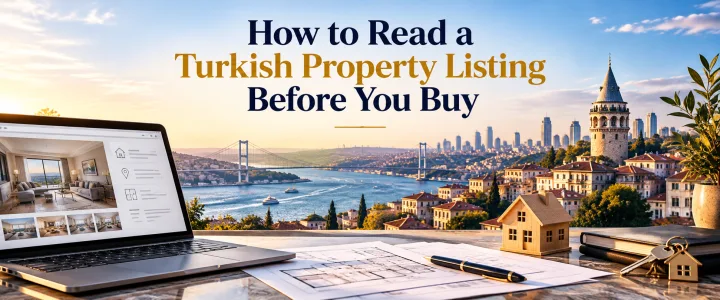 How to Read a Turkish Property Listing Before You Buy