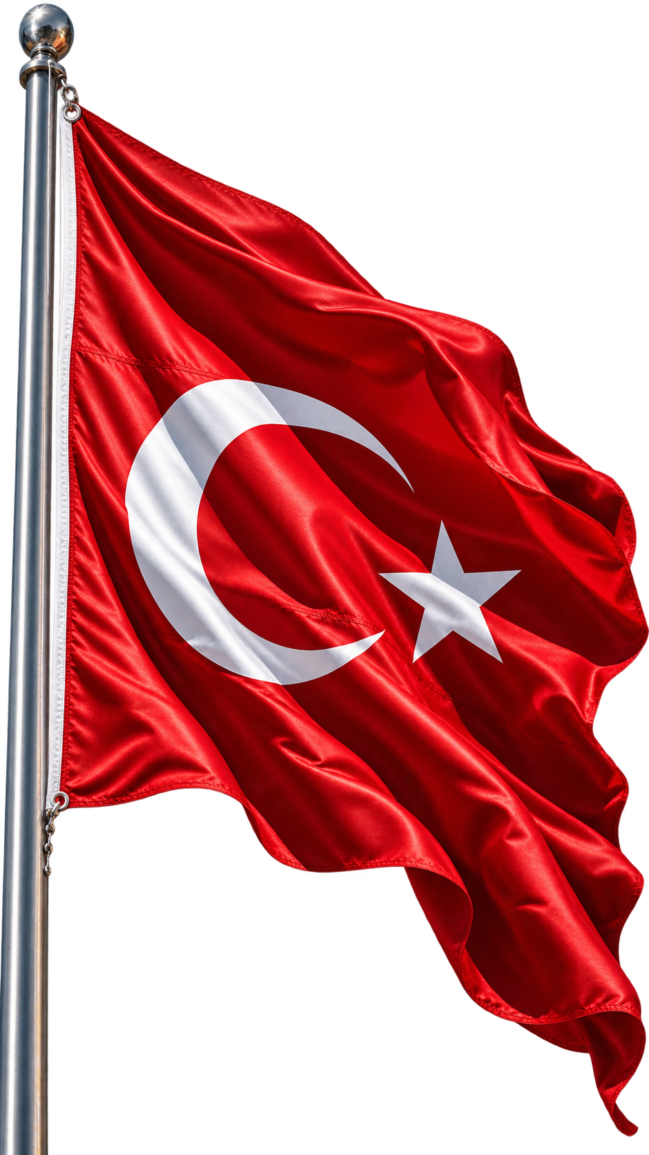 Turkish flag Turkish flag vaiving